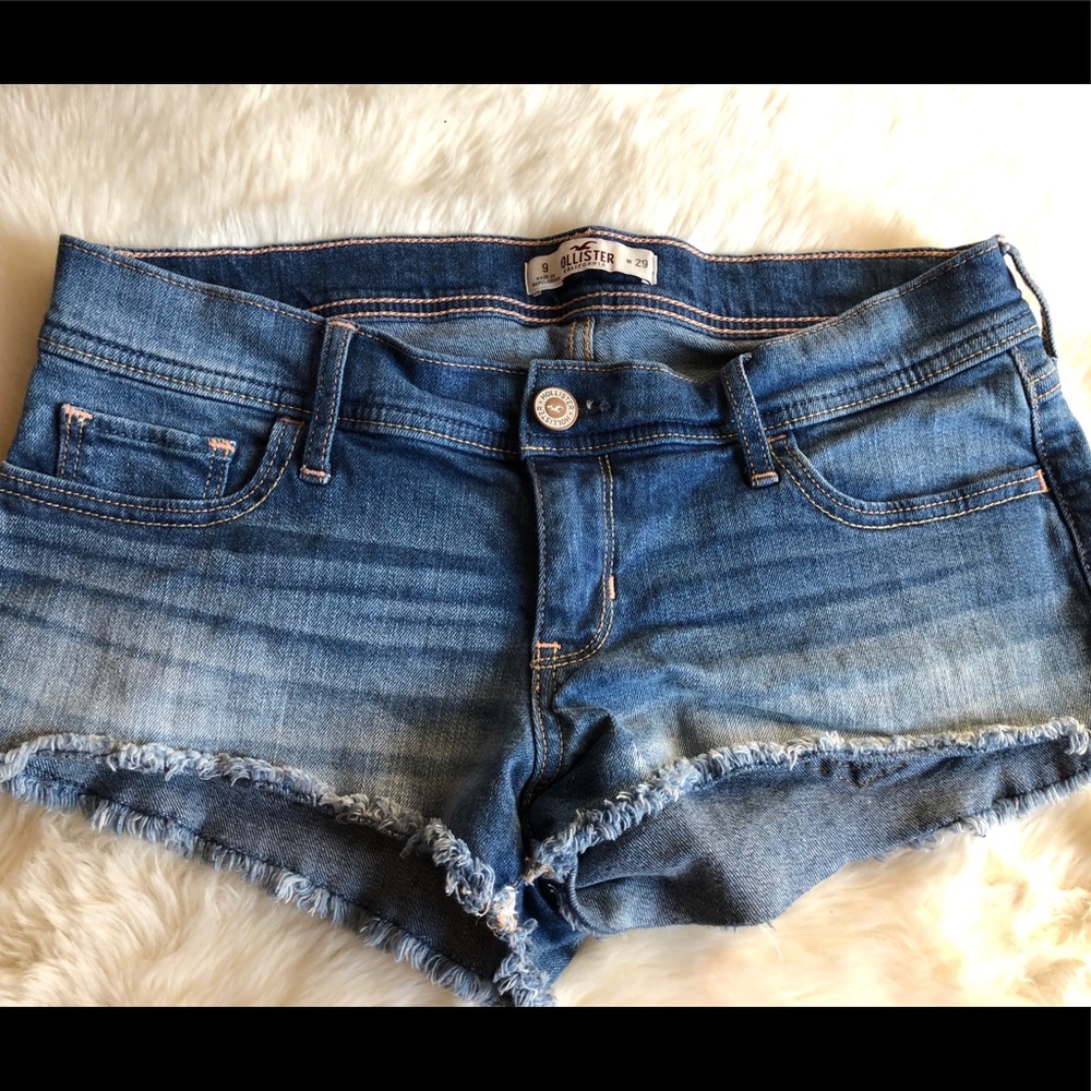 Hollister California Women Denim Jean Shorts Sz 9